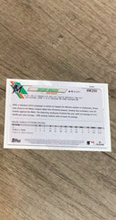 Trevor Rogers 2021 Topps Holiday HW204 trading card image rear