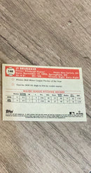 JT Brubaker 2021 Topps Chrome Platinum Anniversary Black & White Mini-Diamonds Refractor 140 trading card image rear