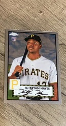 Ke'Bryan Hayes 2021 Topps Chrome Platinum Anniversary 14 trading card image front