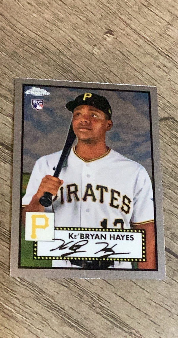 Ke'Bryan Hayes 2021 Topps Chrome Platinum Anniversary 14 trading card image front