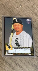 Yermin Mercedes 2021 Topps Chrome Platinum Anniversary 115 trading card image front