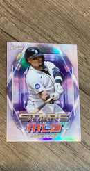 Javier Báez 2023 Topps Stars of MLB Chrome SMLBC-5 trading card image front