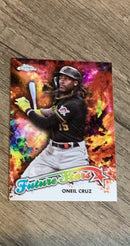 Oneil Cruz 2023 Topps Chrome Update Future Stars FSU-4 trading card image front
