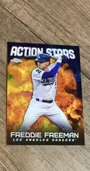 Freddie Freeman MLB Los Angeles Dodgers 2022 Topps Chrome All-Star Game ASC-10 trading card Topps