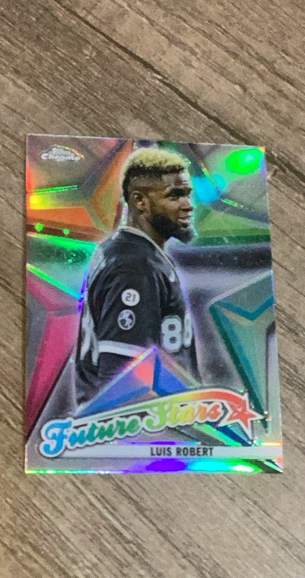 Luis Robert 2022 Topps Chrome Future Stars FS-2 trading card image front