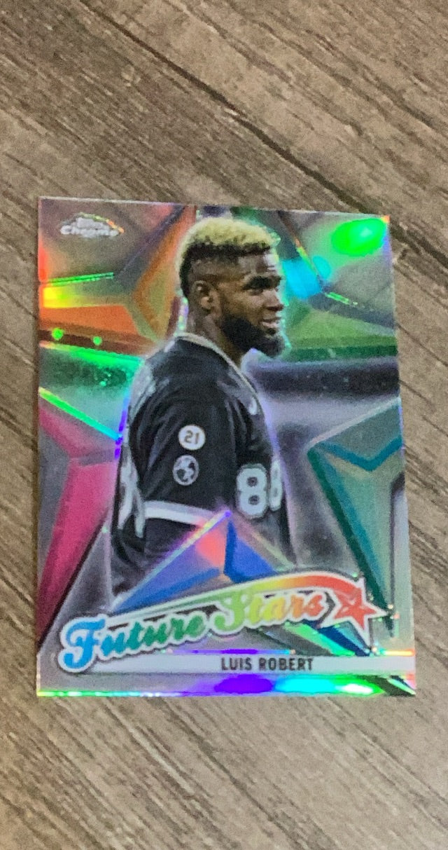 Luis Robert 2022 Topps Chrome Future Stars FS-2 trading card image front