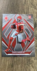 Xavier Worthy 2024 Panini Phoenix 250 trading card image front