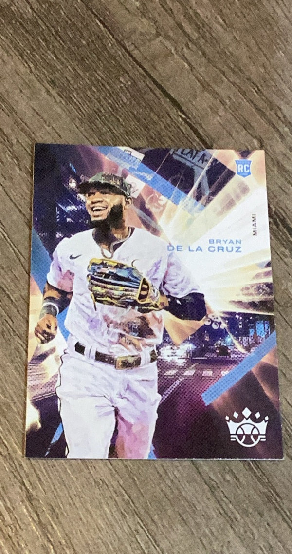 Bryan De La Cruz 2022 Panini Diamond Kings 89 trading card image front