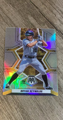 Bryan Reynolds 2022 Panini Mosaic - Silver Prizm 65 trading card image front