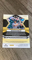 Bryan Reynolds 2022 Panini Mosaic - Silver Prizm 65 trading card image rear