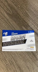 Trea Turner 2022 Panini Mosaic - Bang! BG-10 trading card image rear