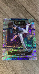 Max Fried 2022 Panini Select - Scope 40 trading card image front