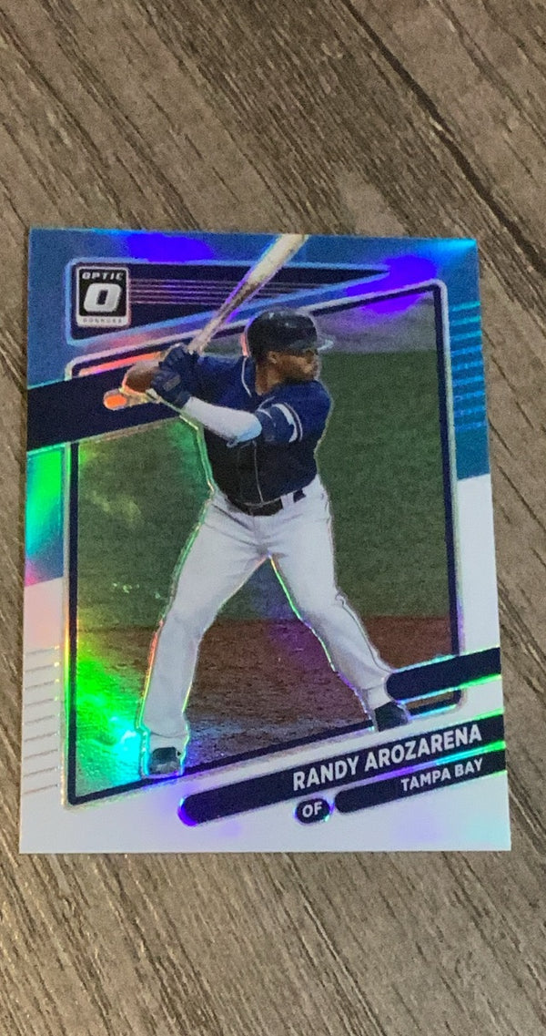 Randy Arozarena 2021 Donruss Optic - Holo 143 trading card image front