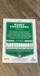 Randy Arozarena 2021 Donruss Optic - Holo 143 trading card image rear