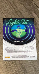 Shane Baz 2022 Donruss Optic - Lights Out LO-1 trading card image rear