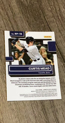 Curtis Mead 2022 Donruss Optic - Rated Prospects RP-19 trading card image rear