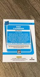 Daz Cameron 2021 Donruss Optic 85 trading card image rear