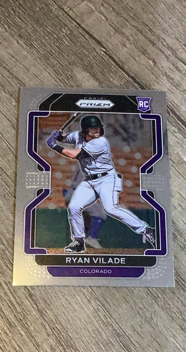 Ryan Vilade 2022 Panini Prizm 163 trading card image front