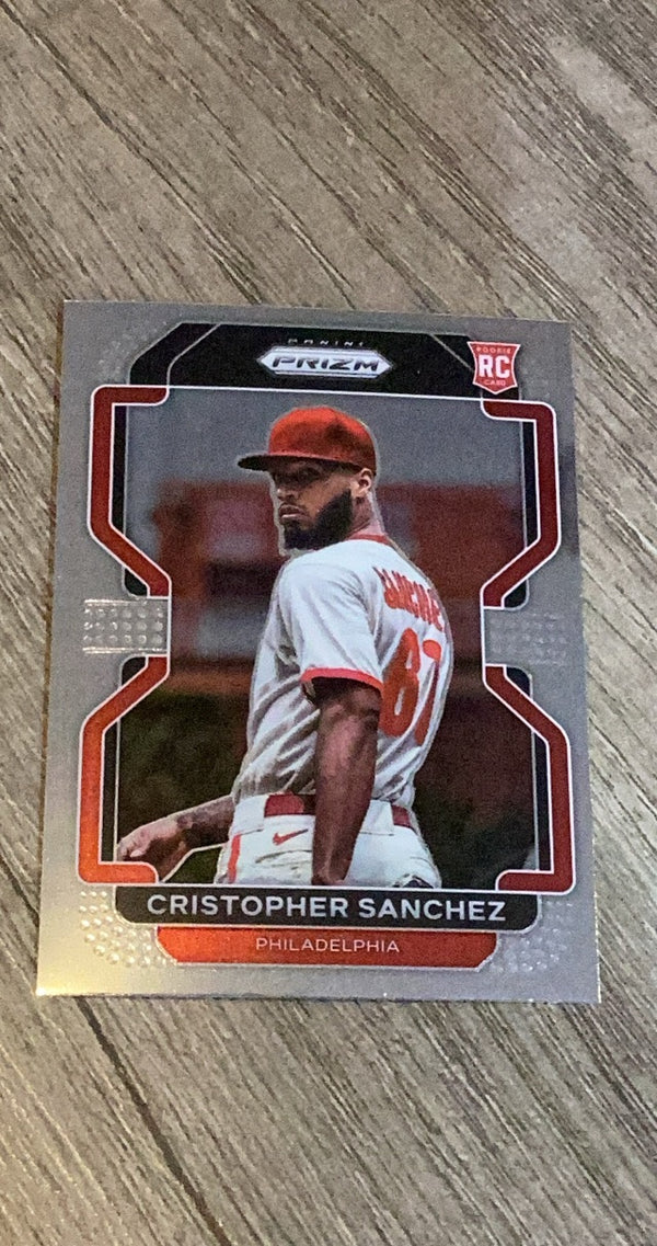 Cristopher Sanchez 2022 Panini Prizm 219 trading card image front