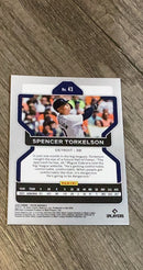 Spencer Torkelson 2022 Panini Prizm 43 trading card image rear