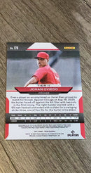 Johan Oviedo 2021 Panini Prizm 176 trading card image rear