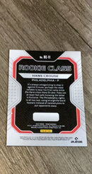 Hans Crouse 2022 Panini Prizm - Rookie Class RC-11 trading card image rear