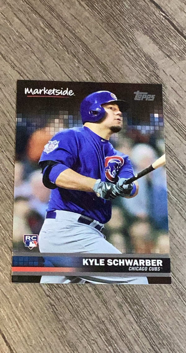 Kyle Schwarber 2016 Topps Walmart Marketside 46 trading card image front