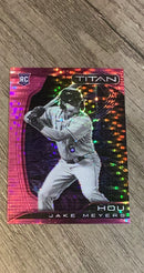 Jake Meyers 2022 Panini Chronicles - Titan Pink Pulsar 9 trading card image front