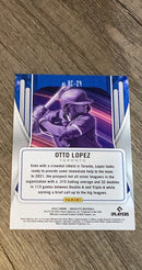 Otto Lopez 2022 Panini Absolute - Rookie Class Retail RC-24 trading card image rear