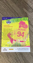 Andre Jackson 2022 Panini Diamond Kings 156 trading card image rear