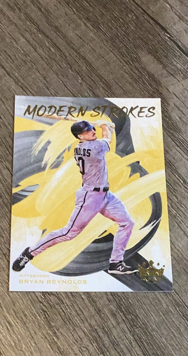 Bryan Reynolds 2022 Panini Diamond Kings - Modern Strokes MS-14 trading card image front
