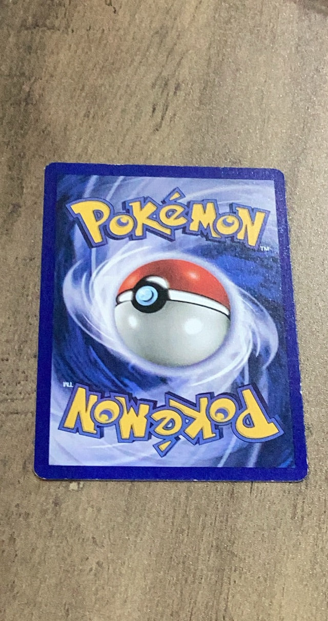 Beedrill 1999 Base Set Shadowless 017/102 trading card image rear