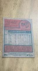 Tyler Soderstrom 2024 Topps Heritage 471 rookie card image rear