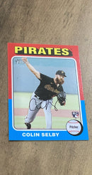 Colin Selby 2024 Topps Heritage 150 rookie card image front