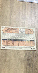 Trevor Rogers 2021 Topps Heritage 563 rookie card image rear