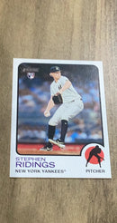 Stephen Ridings 2022 Topps Heritage 604 rookie card image front
