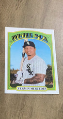 Yermin Mercedes 2021 Topps Heritage 561e SP rookie card image front
