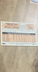 Yermin Mercedes 2021 Topps Heritage 561e SP rookie card image rear