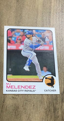 MJ Melendez 2022 Topps Heritage 586 rookie card image front