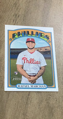 Rafael Marchan 2021 Topps Heritage 718 SP rookie card image front