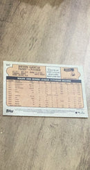 Bryan Garcia 2021 Topps Heritage 642 rookie card image rear