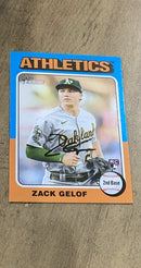 Zack Gelof MLB Oakland Athletics 2024 Topps Heritage 346 RC Trading Card Topps