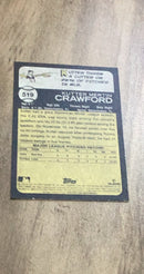 Kutter Crawford MLB Boston Red Sox 2022 Topps Heritage 519 RC Trading Card Topps