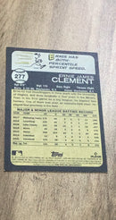 Ernie Clement MLB Cleveland Guardians 2022 Topps Heritage 277 RC Trading Card Topps