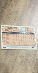 Eddy Alvarez 2021 Topps Heritage 528 rookie card image rear