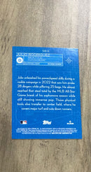 Julio Rodríguez 2024 Topps Superstar Blueprint SB-6 insert image rear