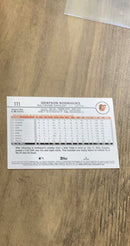 Grayson Rodriguez 2024 Topps 111 rookie card image rear