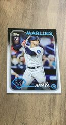 Jacob Amaya 2024 Topps 144 rookie card image front