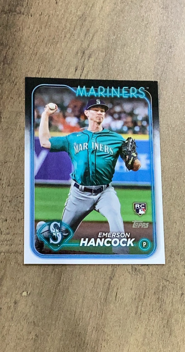 Emerson Hancock 2024 Topps 39 rookie card image front