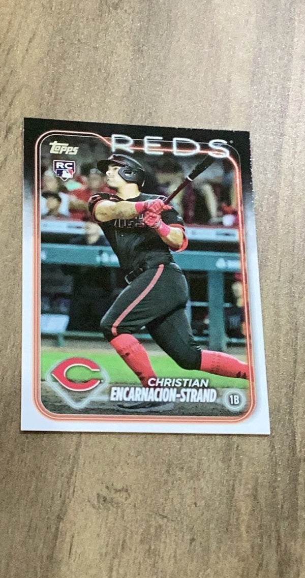 Christian Encarnacion-Strand 2024 Topps 219 rookie card image front
